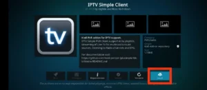 Install PVR IPTV Simple Client6