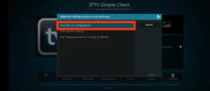 Install PVR IPTV Simple Client612