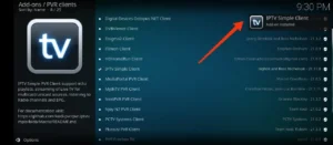 Install PVR IPTV Simple Client9